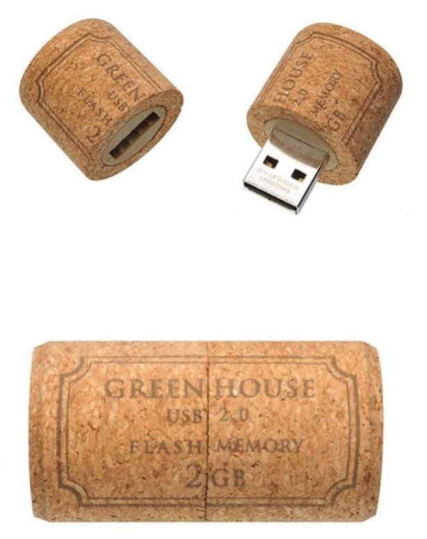 USB-Stick in Korkenform